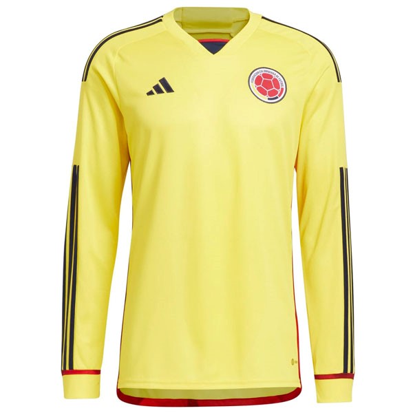 Tailandia Camiseta Colombia 1ª ML 2022/23 Amarillo